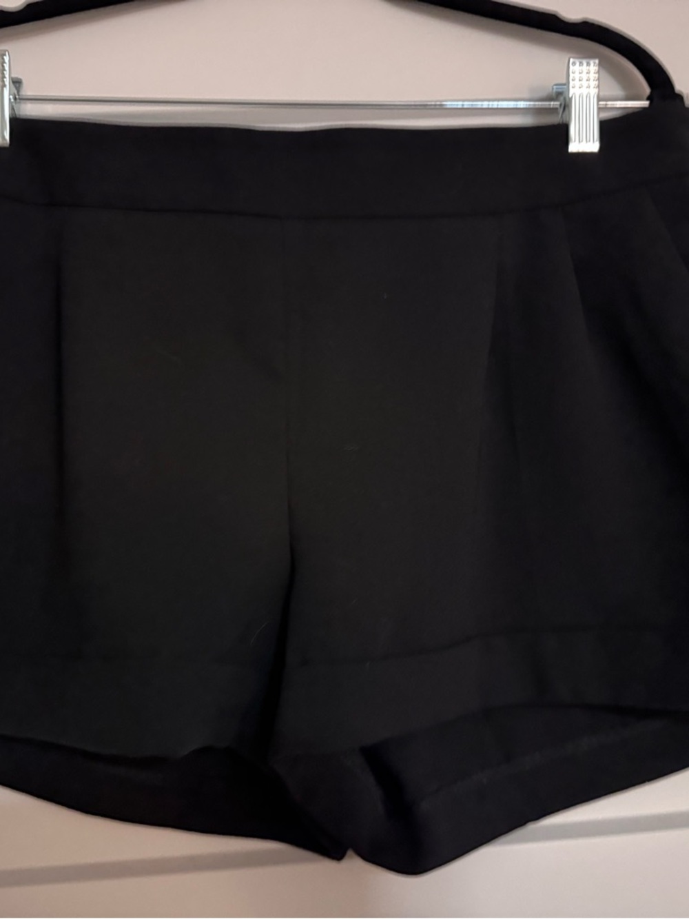 Express Black Women's Tailored High-Waist Shorts